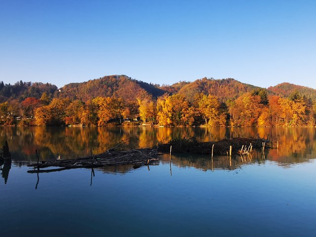 Der See Mariborsko jezero